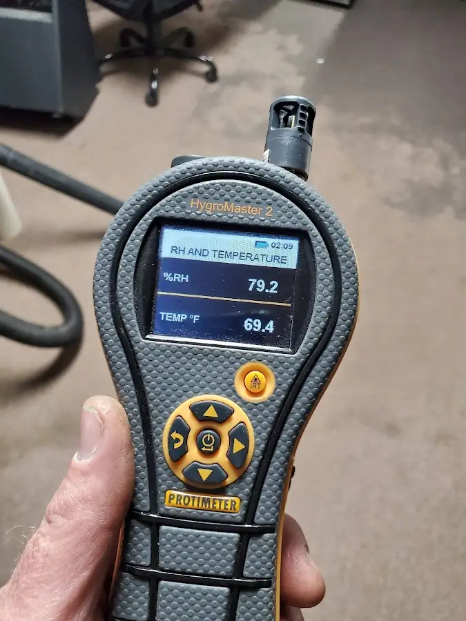 Moisture meter humidity assessment for Mold Remediation & Removal in Newmarket